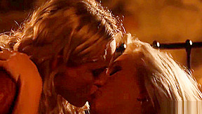 2 blonde nymphomaniacs and 1 hard cock