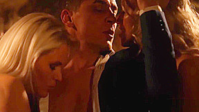 2 blonde nymphomaniacs and 1 hard cock