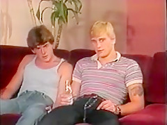 Amazing male in crazy vintage, bareback homosexual adult movie