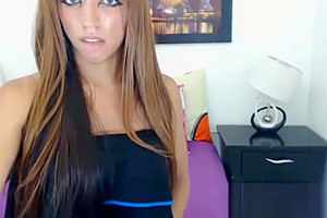 Amazing teen 18+ angel tranny masturbation