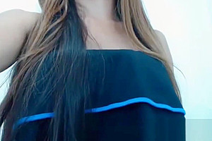 Amazing teen 18+ angel tranny masturbation