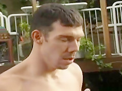 Ardent rimming & jerk off & cumshot
