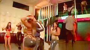 Big Tits Ebony Fucks With White Man On The Couch