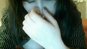 Big tits teen 18+ enjoys on webcam