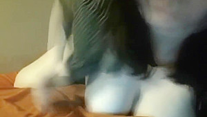 Big tits teen 18+ enjoys on webcam