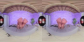 Blonde Bombshell Pamela Strong Tries On Different Pairs Of Nylons - Leg and Foot Fetish 3D Porn