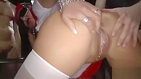 Bukkake gangbang 