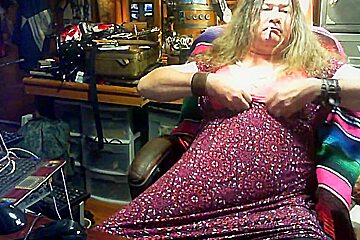 Cd crossdresser cock cum
