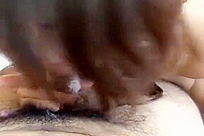 Dutiful wife doing her blowjob duty with religious vigor