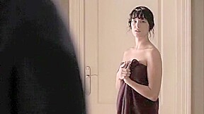 Exotic amateur Couple, Brunette porn scene