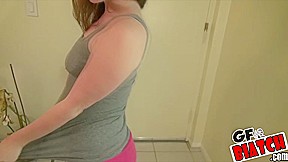 Fucking Terras tight pussy from the back in doggystyle