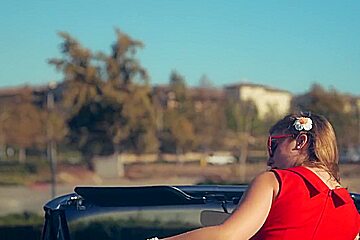 Fucks Her Hot Personal Driver