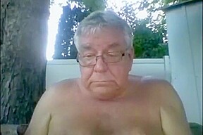 Grandpa stroke on webcam 8