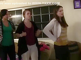 Hazed Sorority Babes Play With Objects