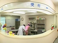 Horny Japanese chick in Amazing Threesomes, Blowjob/Fera JAV clip