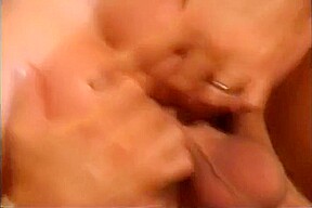 Hot Blonde Gets Fucked Like A Champ And Gobbles Up Cum