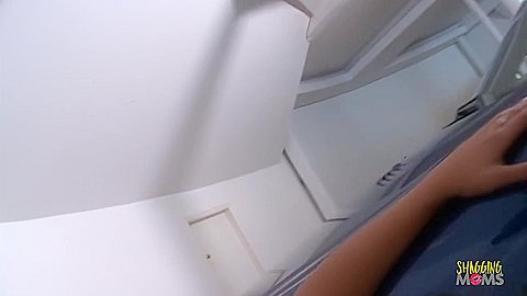 In The Public Garage With The Brunette Milf With Big Tits Ends With An Ass Cumshot