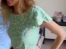 Katya Clover panty show
