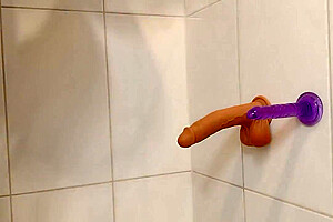 Mtf Masked Trans Woman Deep Throats Dildos While Playing With Her Cock And Ass Big Cumshot