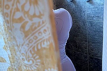 My Big Ass Stepmother While She Showers