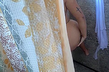 My Big Ass Stepmother While She Showers