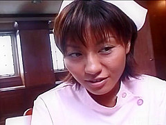 Naughty Nurse Reimi Aoi teen 18+ blowjob and cumshot