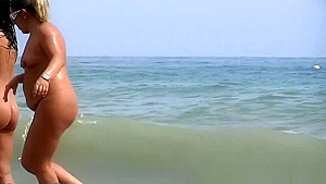 Nudist Beach Shots Of Sexy And Tanned Women
