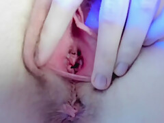 Open Air Gap Pussy And Asshole
