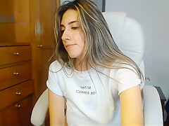 Per Fection - Busty Babe Solo Masturbation On Webcam Show