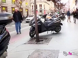 Picking Up Young Tourists In The Madrid Streets! With Jordi El Nino Polla