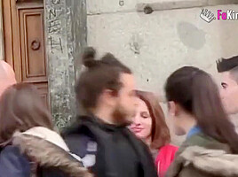 Picking Up Young Tourists In The Madrid Streets! With Jordi El Nino Polla