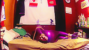 Purple Haired Damsel 6: Purple Catburglar Caught and Tied