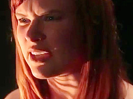 Red-haired Claire Robbins in anal xxx video