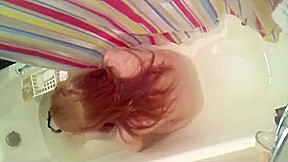 Redhead shower