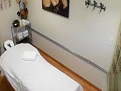 Sex during massage is a surprise