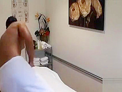 Sex during massage is a surprise