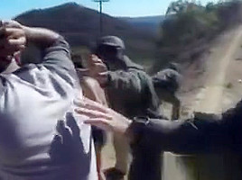 Sexy Latina teen 18+ Bribes A Border Officer With Her Pussy