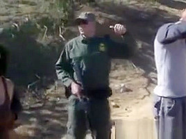 Sexy Latina teen 18+ Bribes A Border Officer With Her Pussy