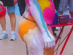 Sexy Naked Body Paint 1
