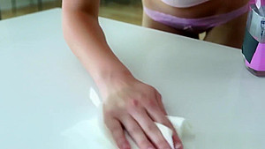 Small tit blonde fucked