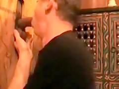 Sucking BBC At The Glory Hole