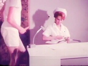 Sweet Filthy Nurse Poked with a Carrot (1960s Vintage)