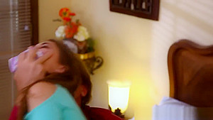 Taboo teenager 18+ Riding Forbidden Cock After Hj