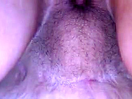 Underside view Doggy with creampie