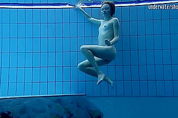 Watch Them Hotties Swim Naked In The Pool