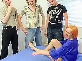 skinny russian mature sagy tits