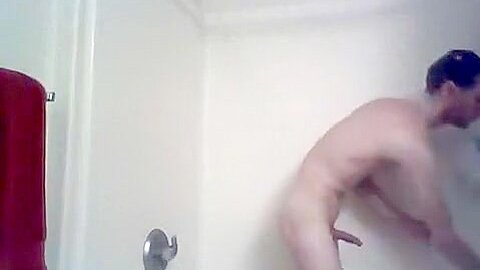 slender man shower time