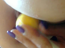 wife play with lemone