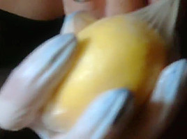 wife play with lemone